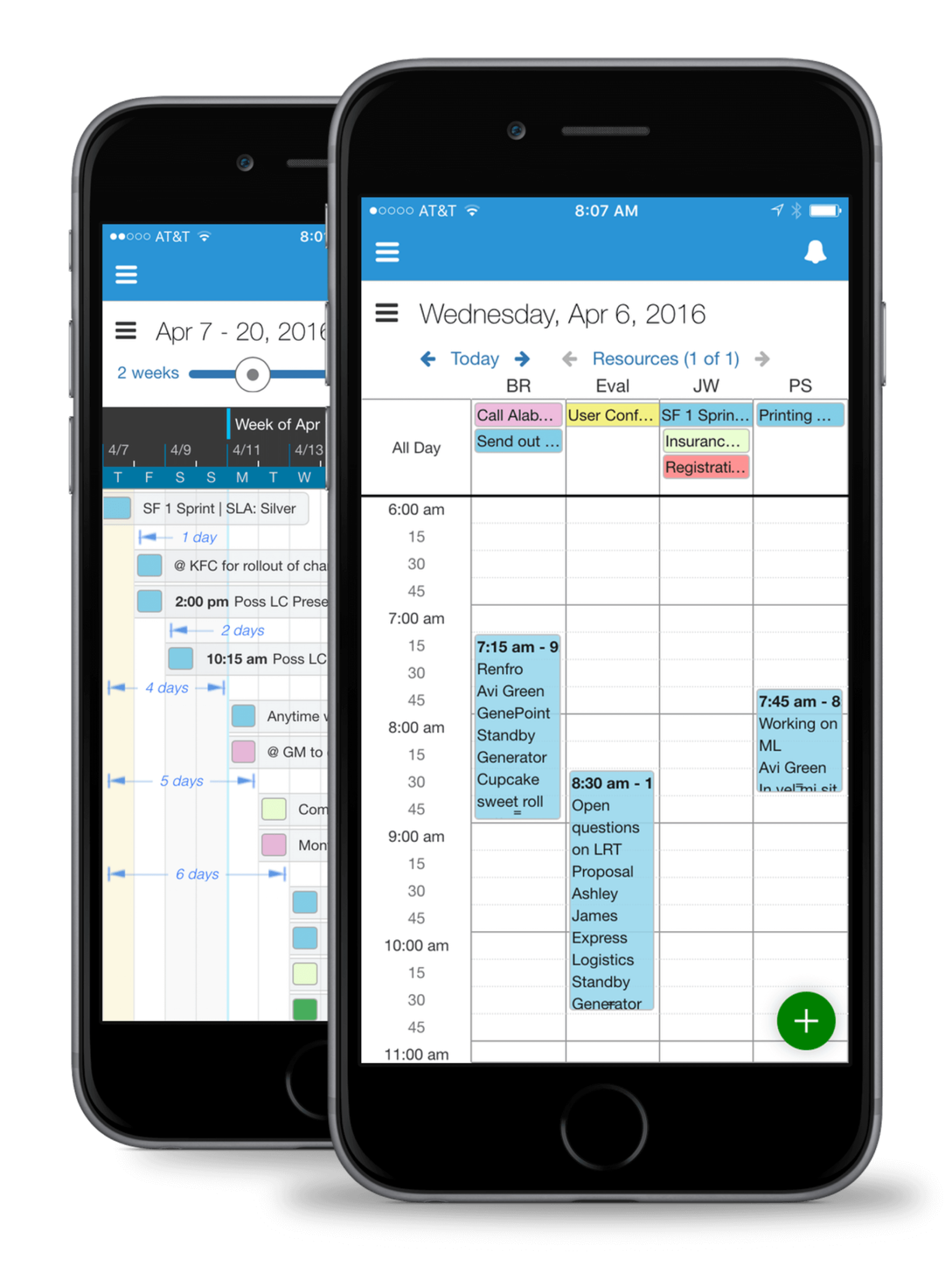 Salesforce Calendar • Resource Scheduling with DayBack