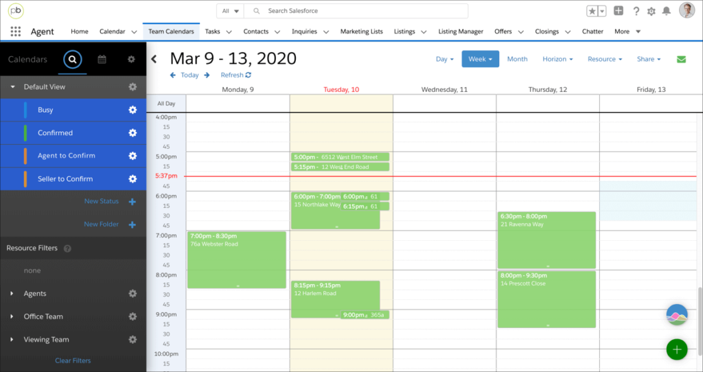 Real Estate Scheduling for Salesforce