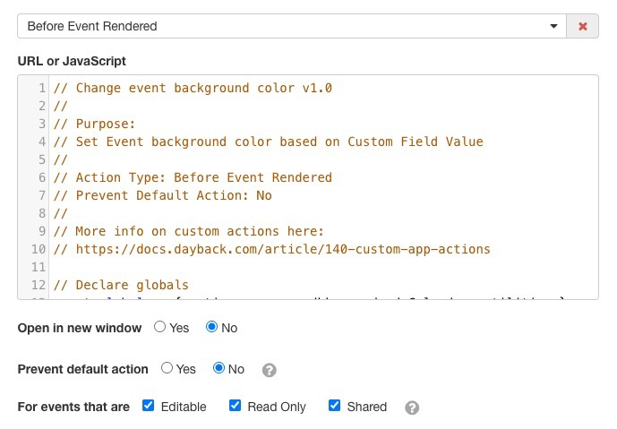 Color Event Command Query Color Coding by Resource or Custom Field - DayBack