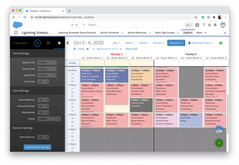 Using Dayback With Salesforce Lightning Scheduler Part 2 Appointment 4528